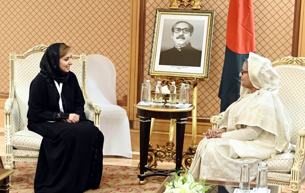 Prime Minister Sheikh Hasina met Dr. Afnan Alshuaiby, the Executive Director of OIC Women Development Organization