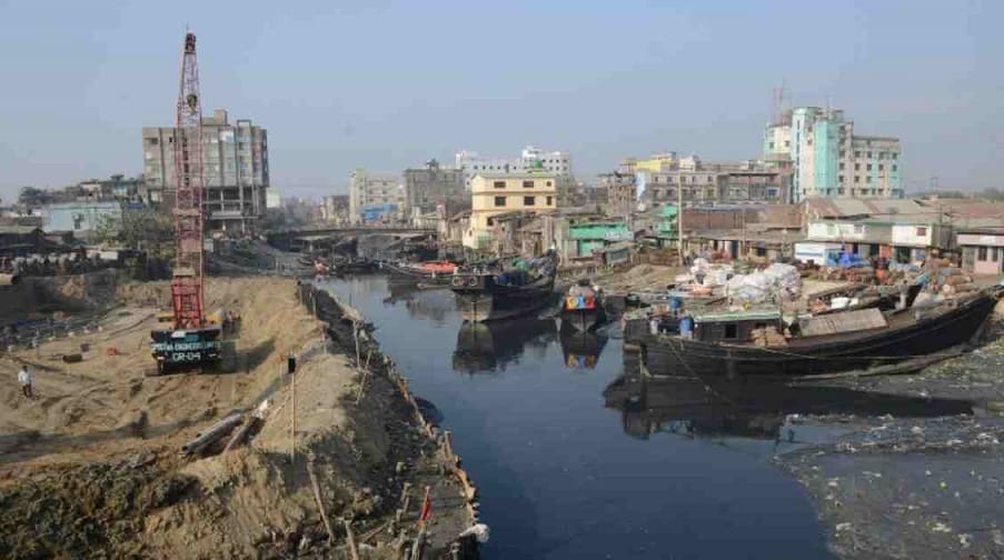 Revitalization of Old Buriganga Channel (Photo - Daily Sun)
